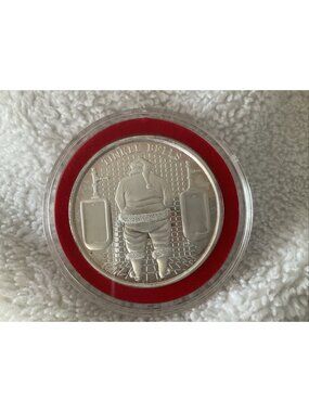 Seasons Greeting 'TINKLE BELLS' Whizzing Santa 1-oz .999 Silver Coin Gag GIFT